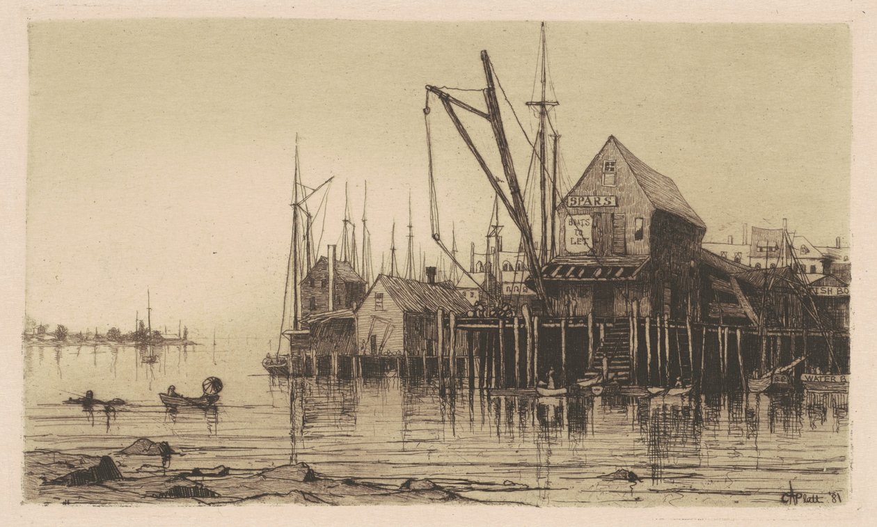Eski Kayık Evi by Charles A. Platt