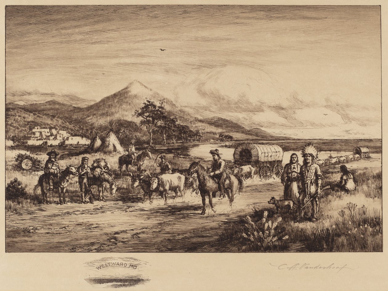 batıya doğru by Charles A. Vanderhoof