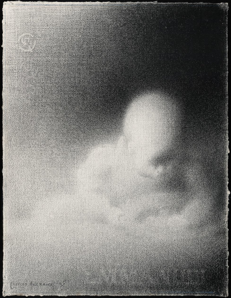 Bir Çocuğun Başı (Emmanuel) by Charles Angrand