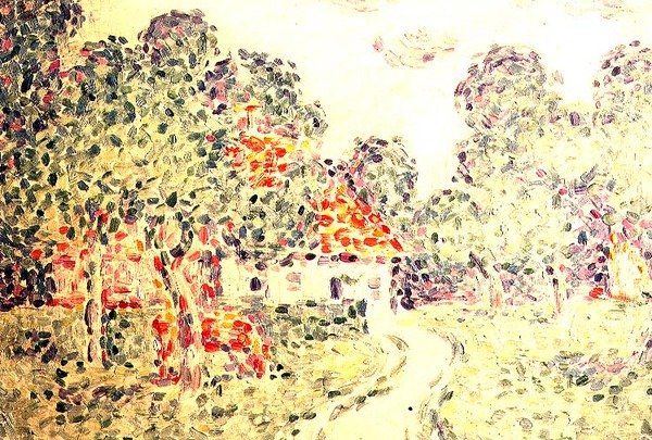 Küçük Çiftlik by Charles Angrand