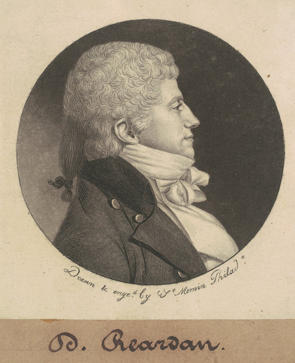 D. by Charles B. J. Févret de Saint Mémin