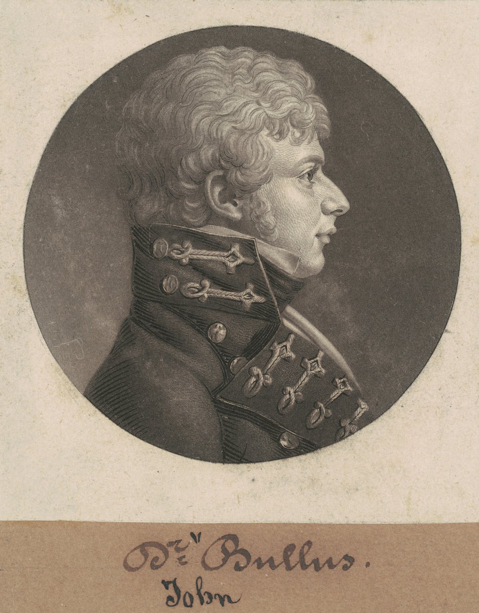 John Bullus by Charles B. J. Févret de Saint Mémin