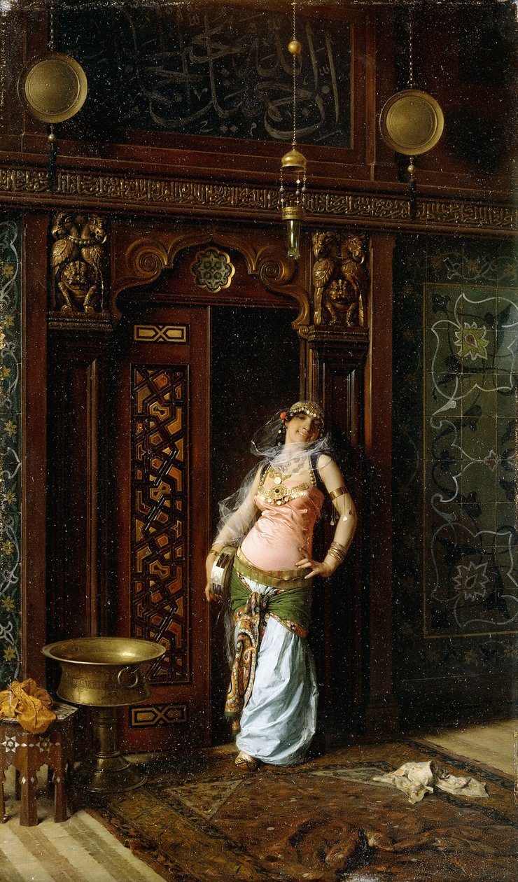 L "Almee, 1879 by Charles Bargue