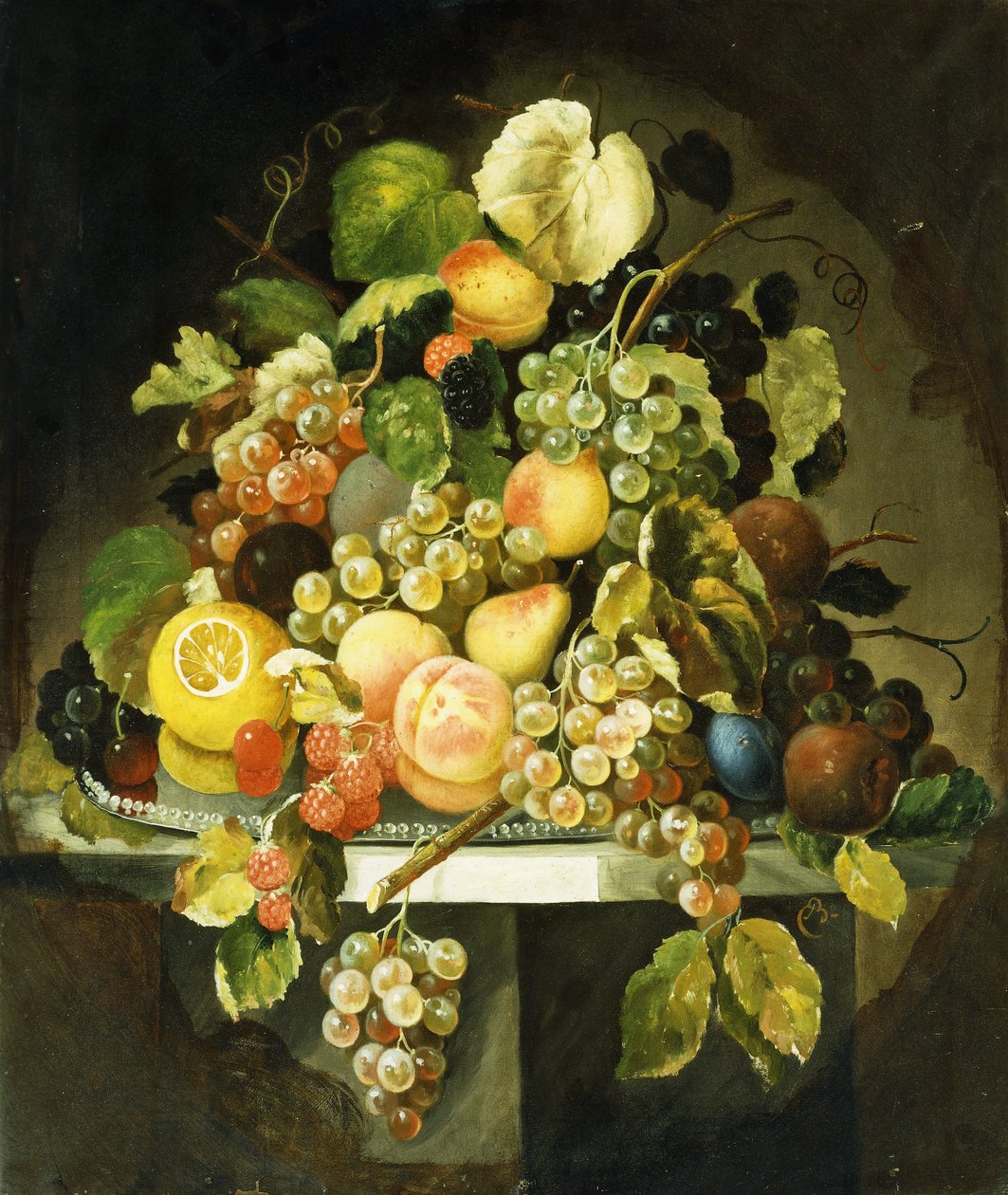 Meyveli Natürmort, by Charles Baum