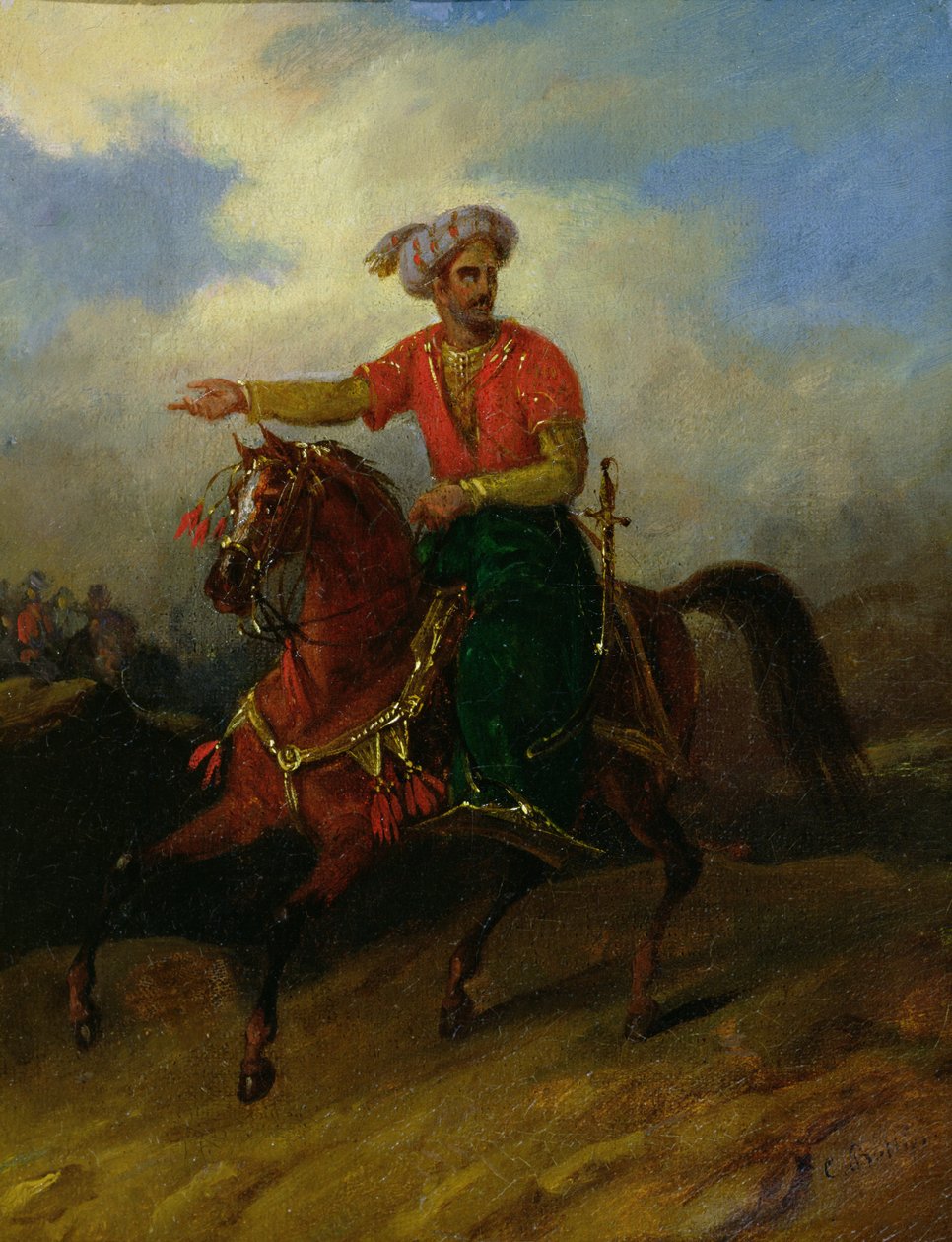At sırtında bir Osmanlı by Charles Bellier