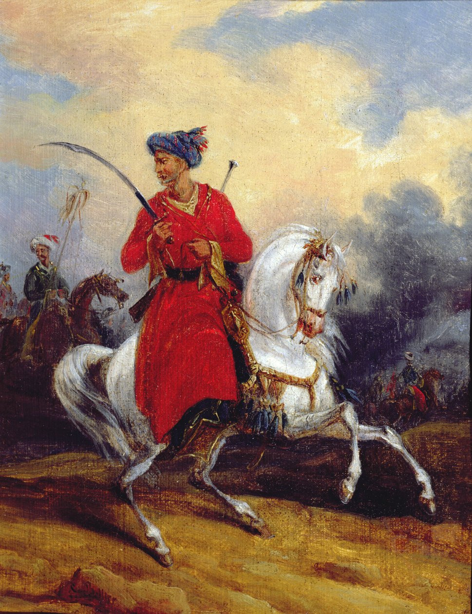 Atlı Bir Osmanlı by Charles Bellier
