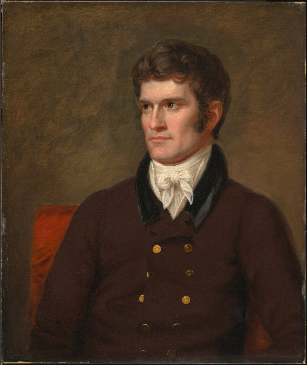 John Caldwell Calhoun, c. 1822. by Charles Bird King