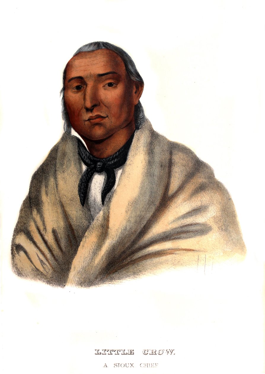 Küçük Karga, bir Siyu Şefi by Charles Bird King