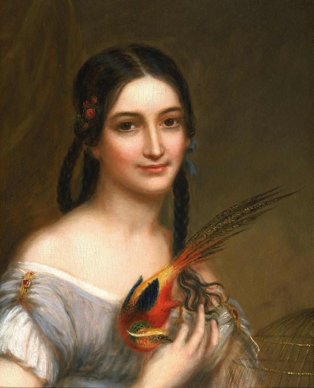 Bayan Satterlee, ca. 1830-1839. by Charles Bird King