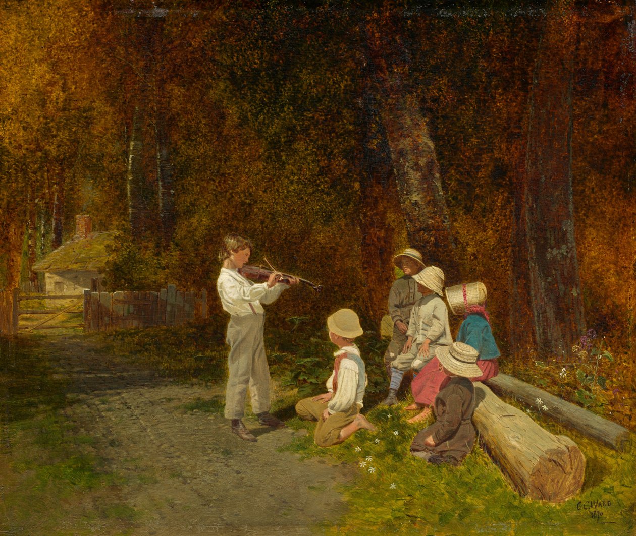 Halkın İçinde İlk Görünüşü by Charles Caleb Ward