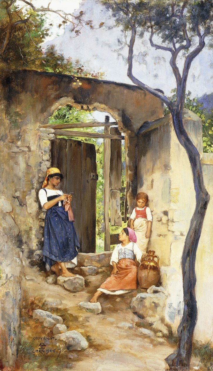 Bahçe Kapısı, 1906-1907 by Charles Caryl Coleman