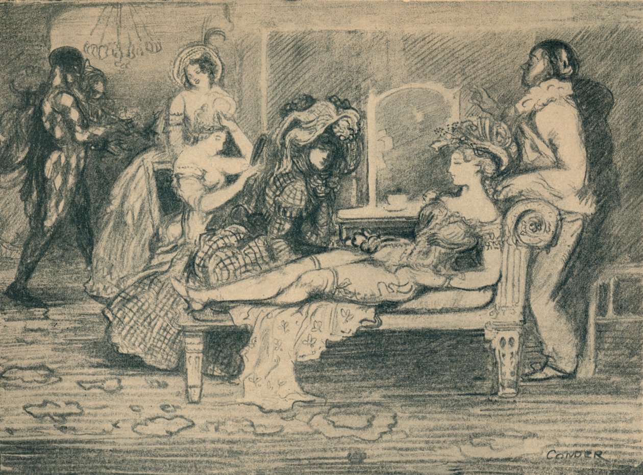 Yeşil Oda, c1904, 1935. by Charles Edward Conder