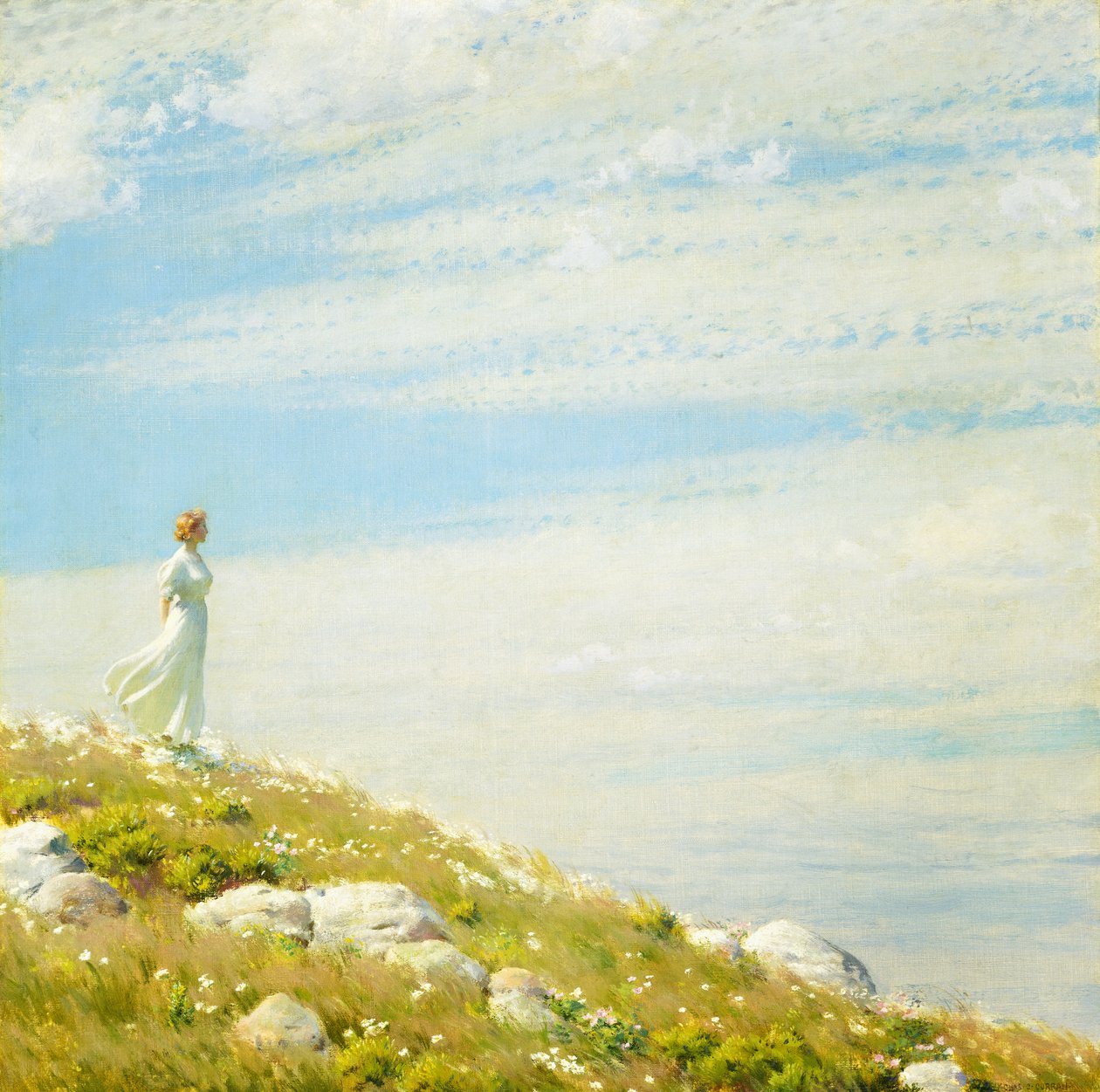 Havalı Bir Gün by Charles Courtney Curran