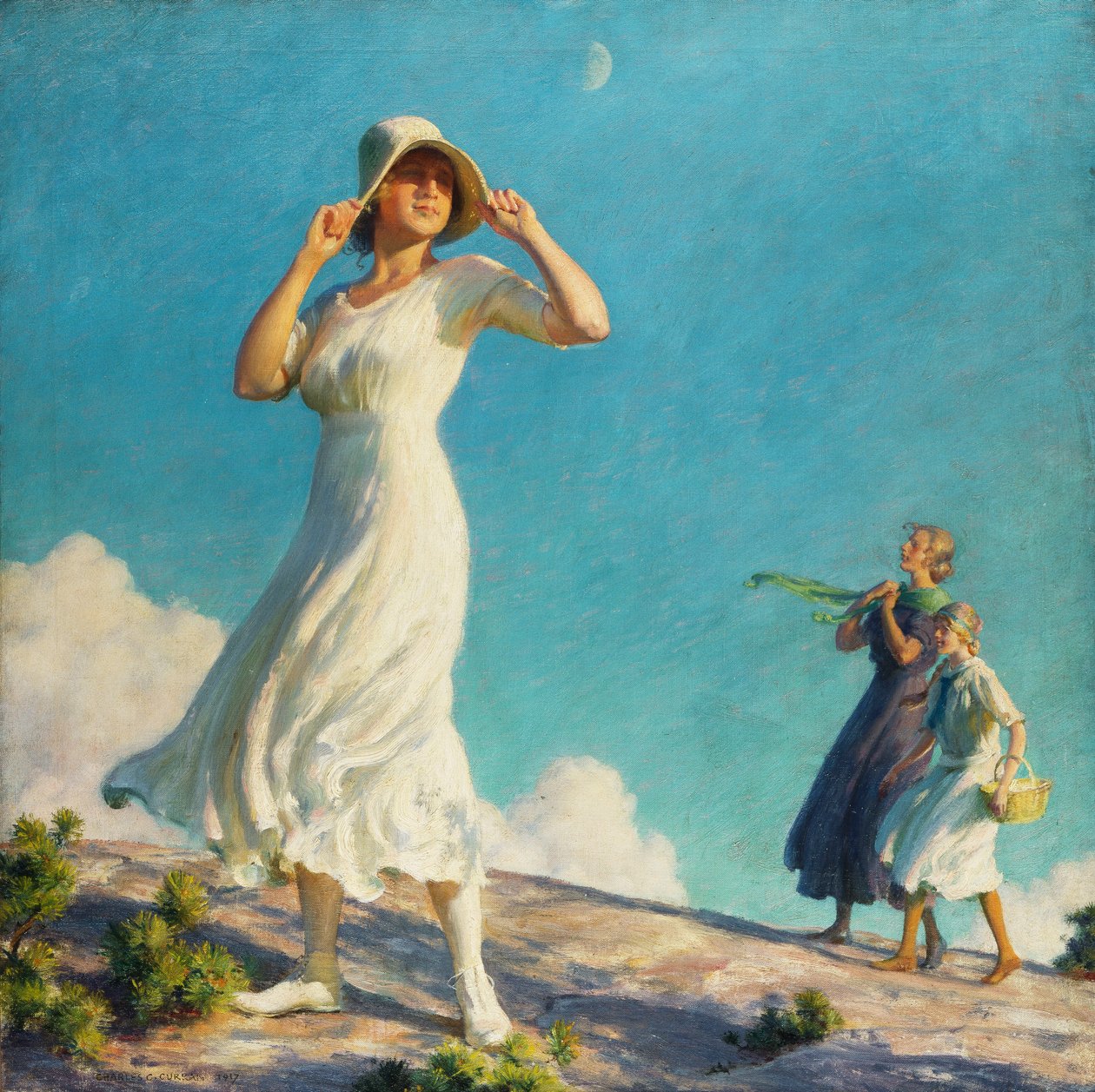 yüksek ülke by Charles Courtney Curran