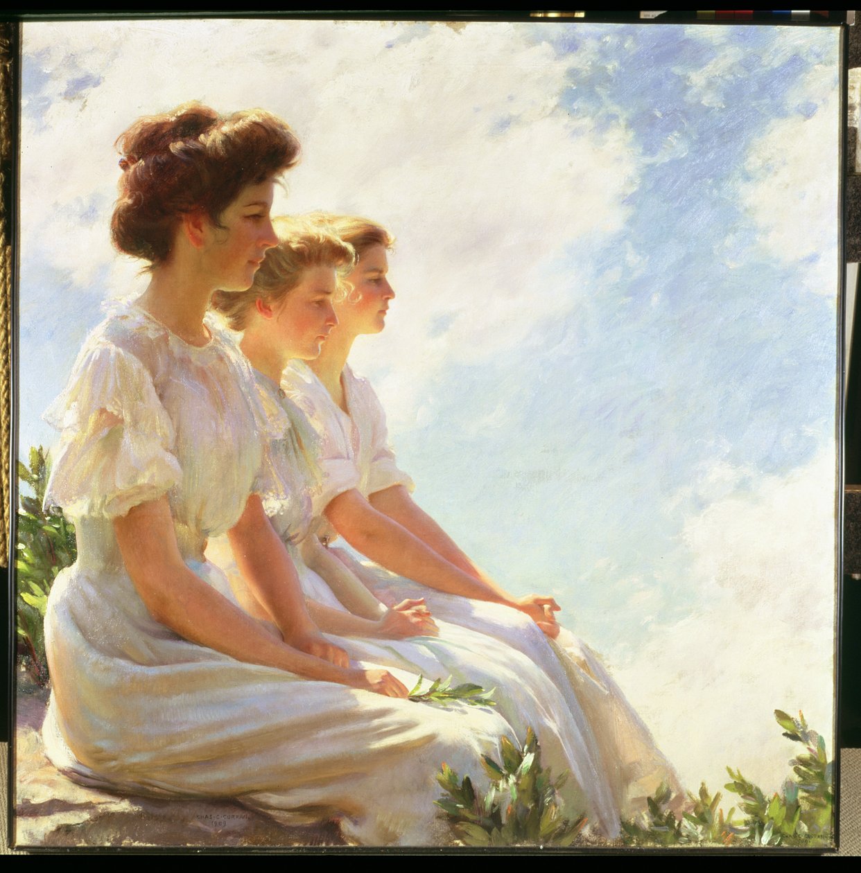 Yükseklerde, 1909 by Charles Courtney Curran