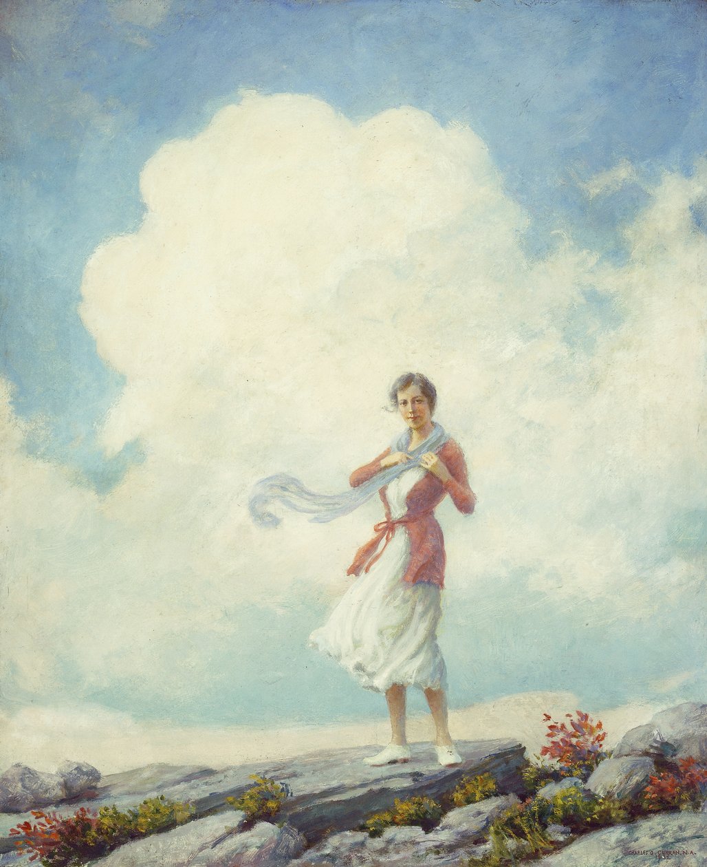 Zirvede by Charles Courtney Curran