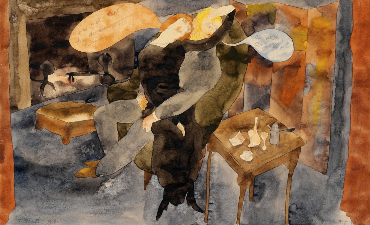 Lula ve Alva Schön by Charles Demuth