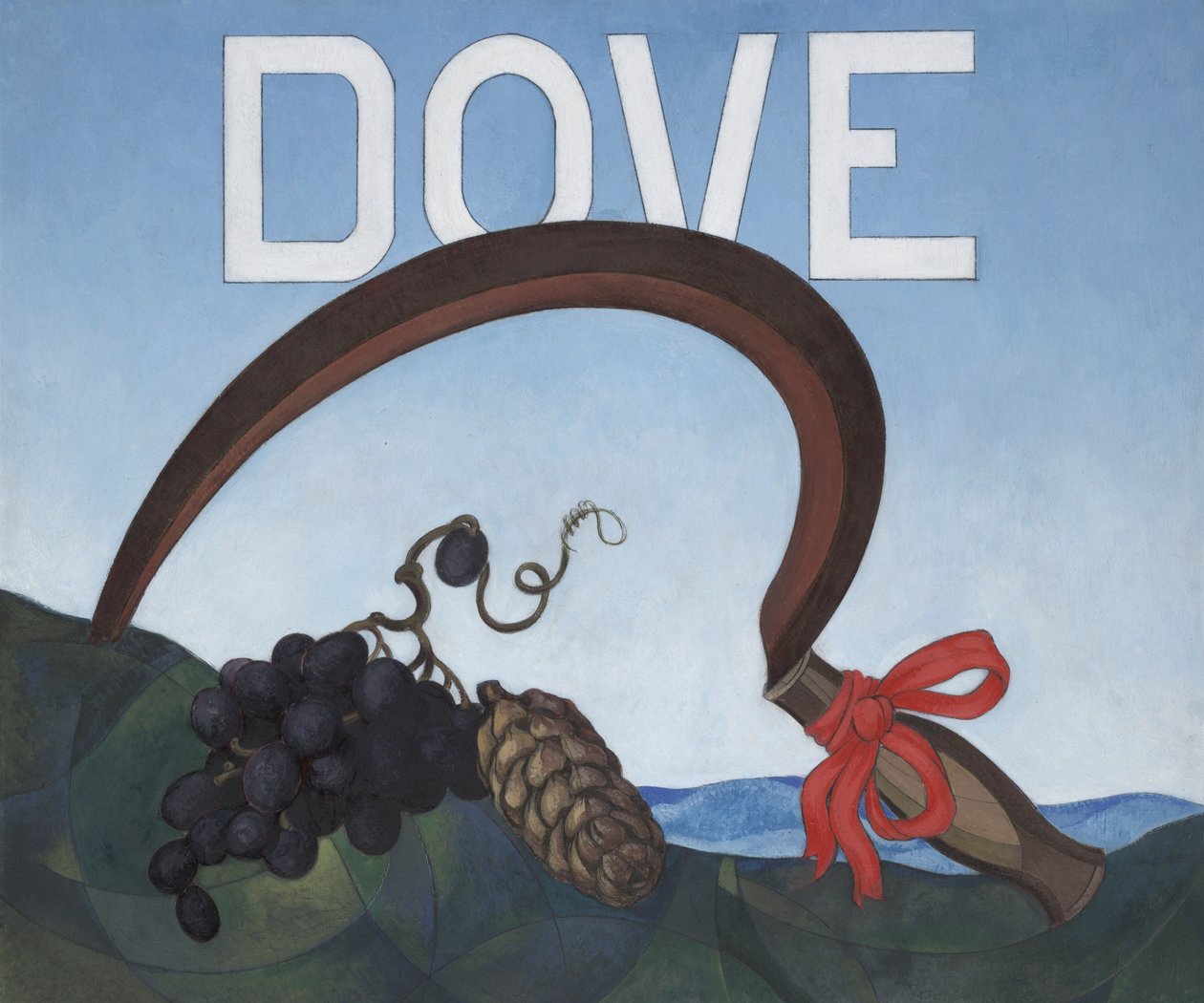 Poster Portre: Güvercin by Charles Demuth