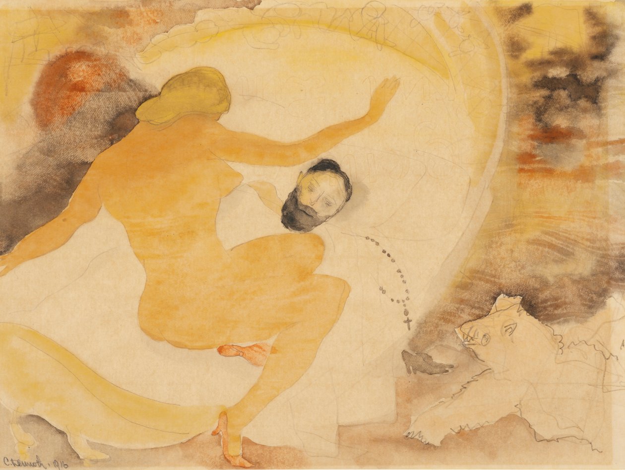 Zolas Nana, 1916 by Charles Demuth