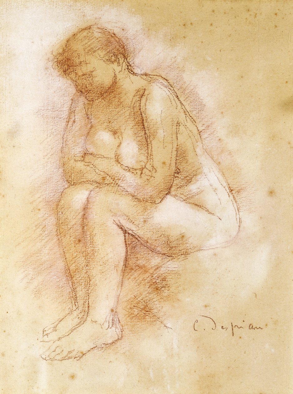 Çıplak Oturmuş; Nue Assise by Charles Despiau