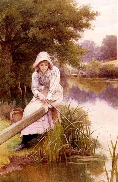 Kız Balık Tutma by Charles Edward Wilson