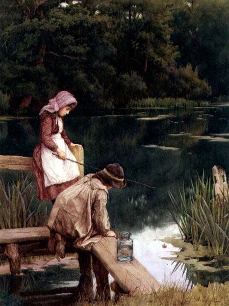 rustik balıkçılar by Charles Edward Wilson