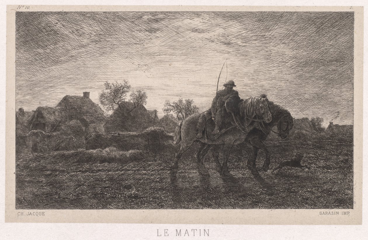Sabah by Charles Emile Jacque