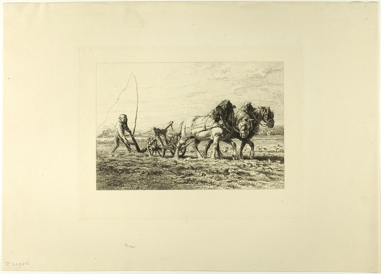 çiftçilik by Charles Emile Jacque
