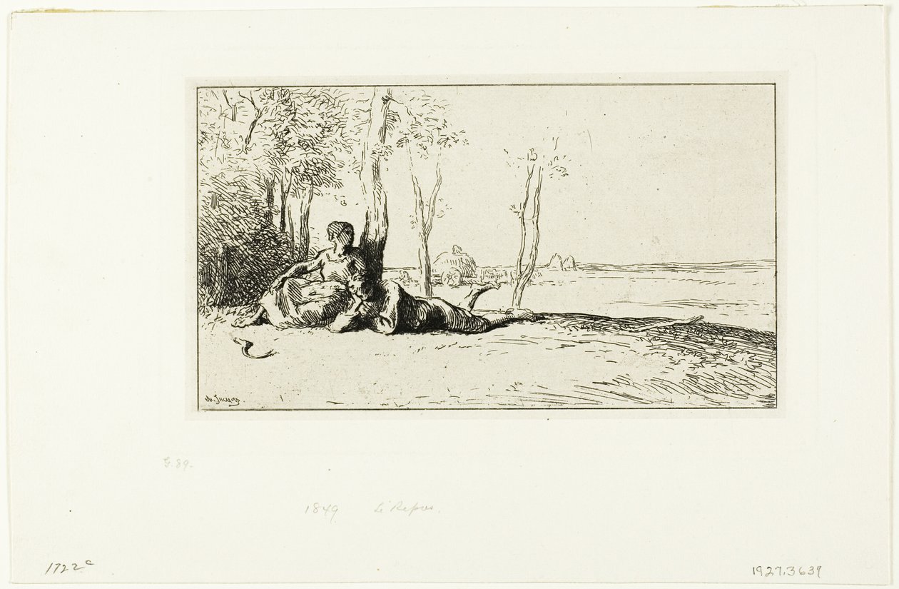 orakçılar by Charles Emile Jacque