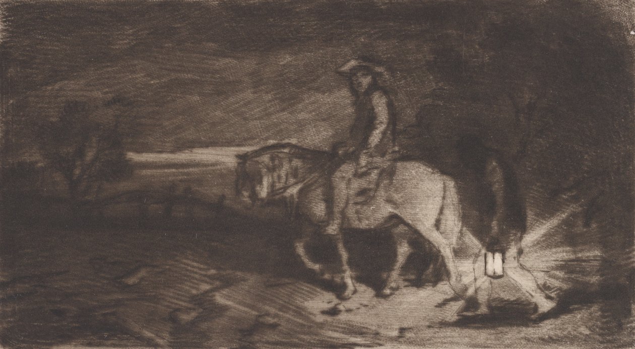Süvari, 1848. by Charles Emile Jacque