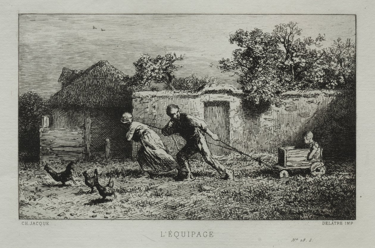 Ekip by Charles Emile Jacque