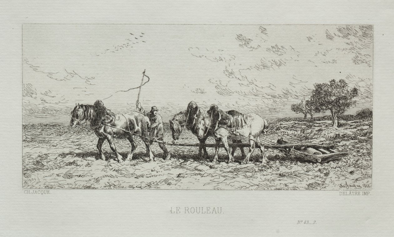 Silindir, 1868. by Charles Emile Jacque