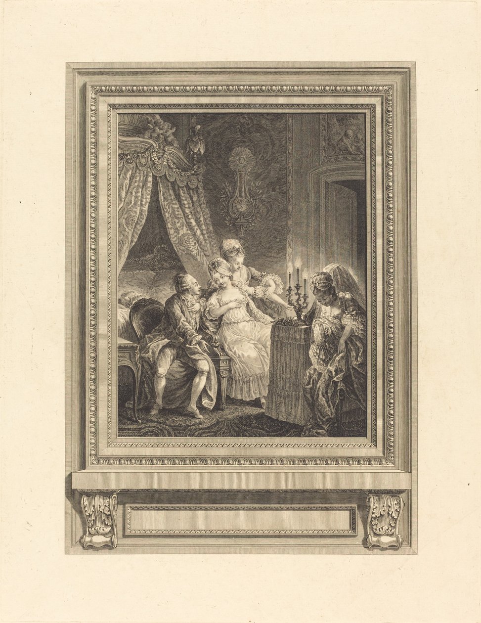 Gece by Charles Emmanuel Patas after Charles Eisen