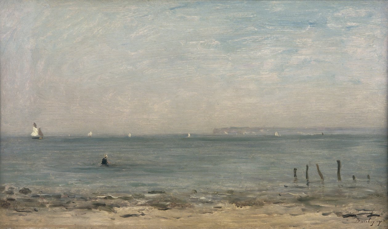 Kap Gris Nez by Charles Francois Daubigny