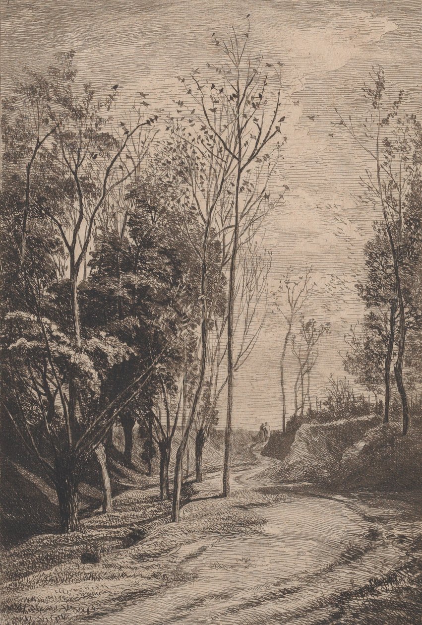 Küçük Kuşlar, 1850. by Charles Francois Daubigny