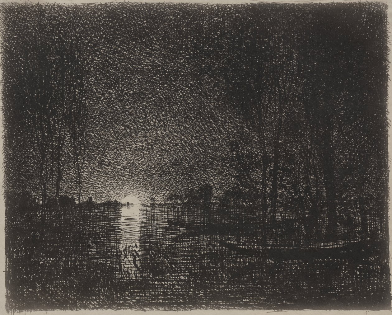 gecelik by Charles Francois Daubigny
