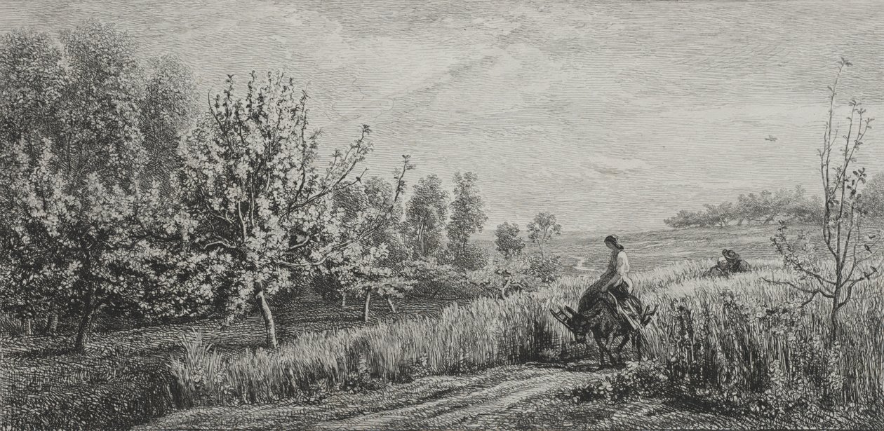 ilkbahar by Charles Francois Daubigny