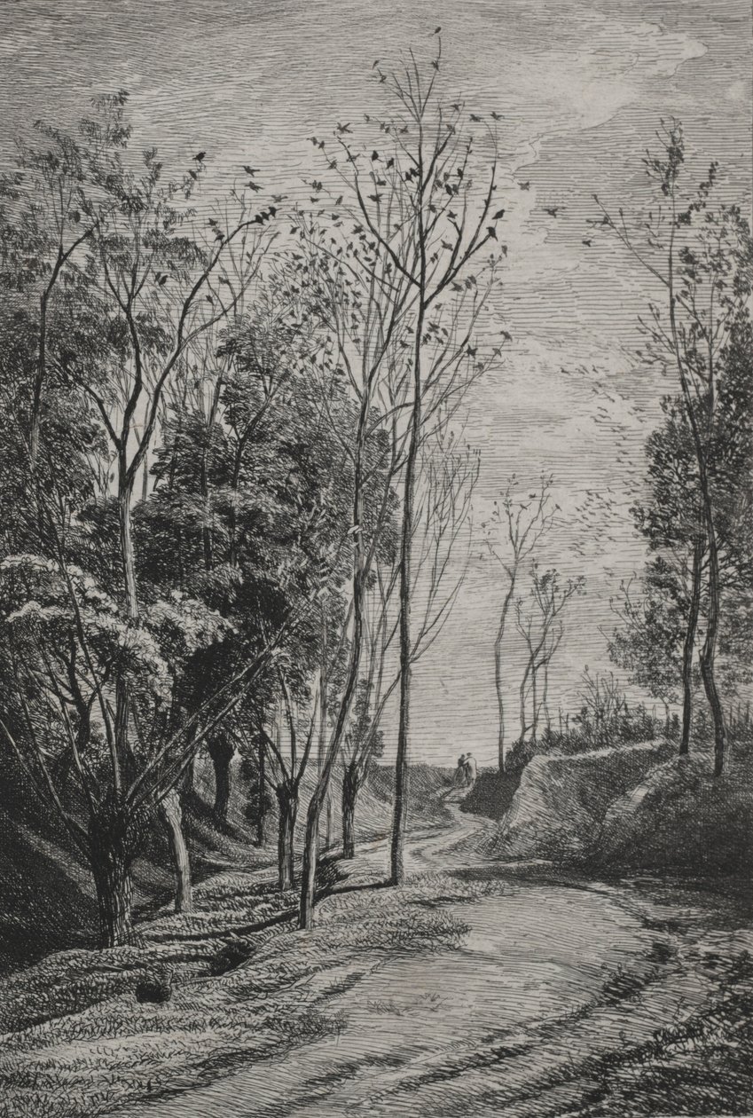Küçük Kuşlar, 1850. by Charles Francois Daubigny