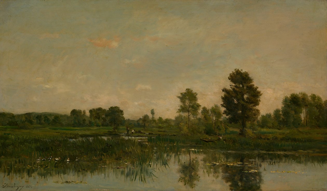 Bataklık by Charles Francois Daubigny
