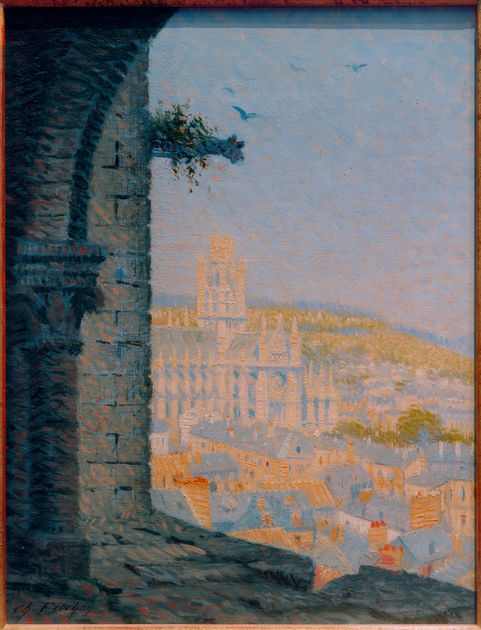 Manastır Kilisesi Saint-Ouen by Charles Frechon