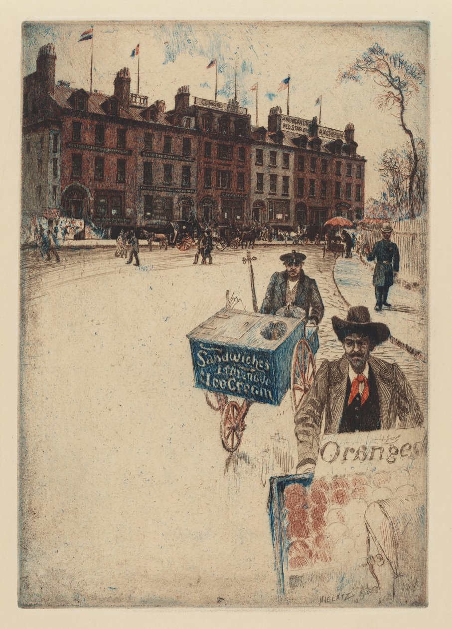 Yeşil Bowling, 1910. by Charles Frederick William Mielatz