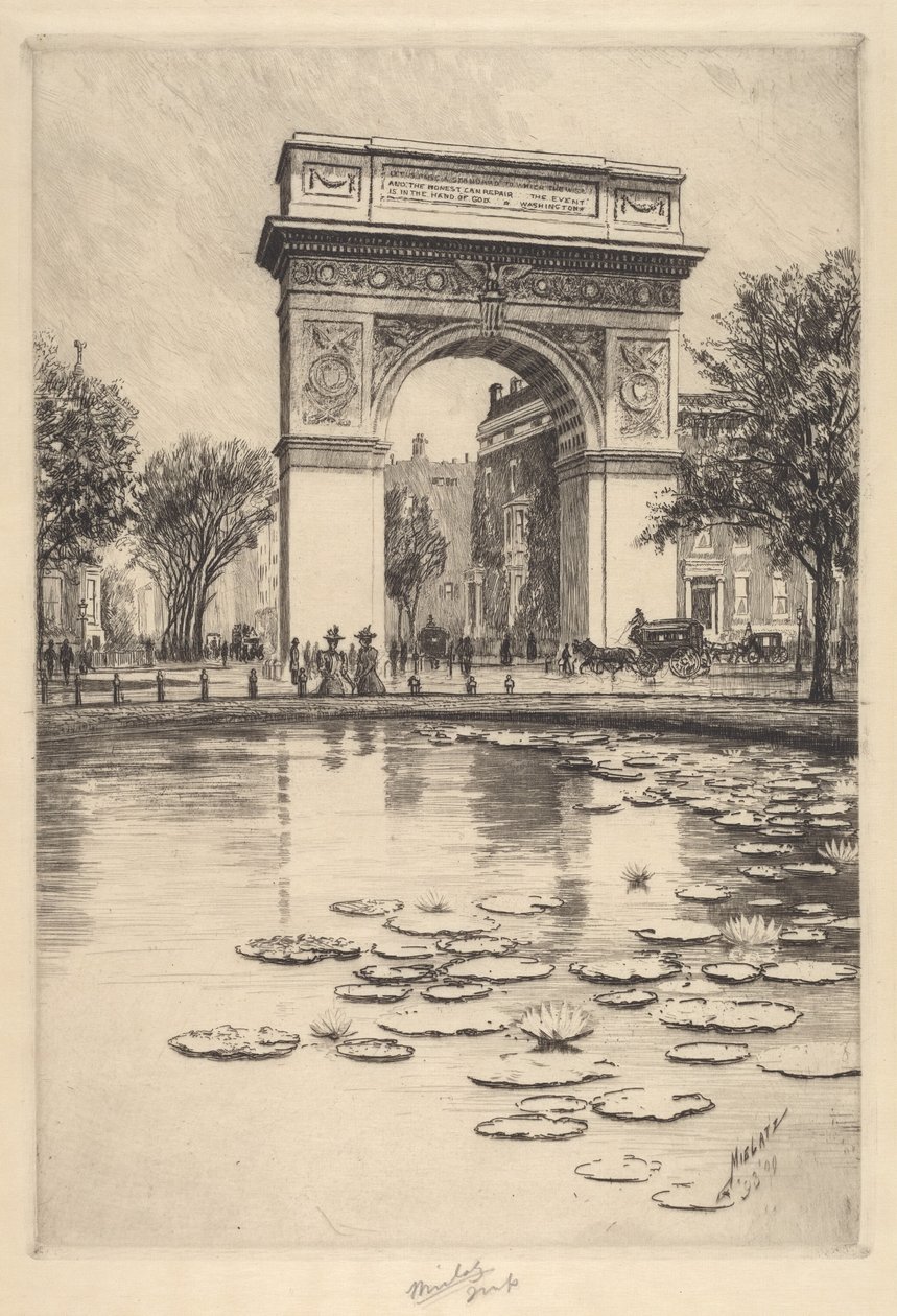 Washington Kemeri, 1909. by Charles Frederick William Mielatz