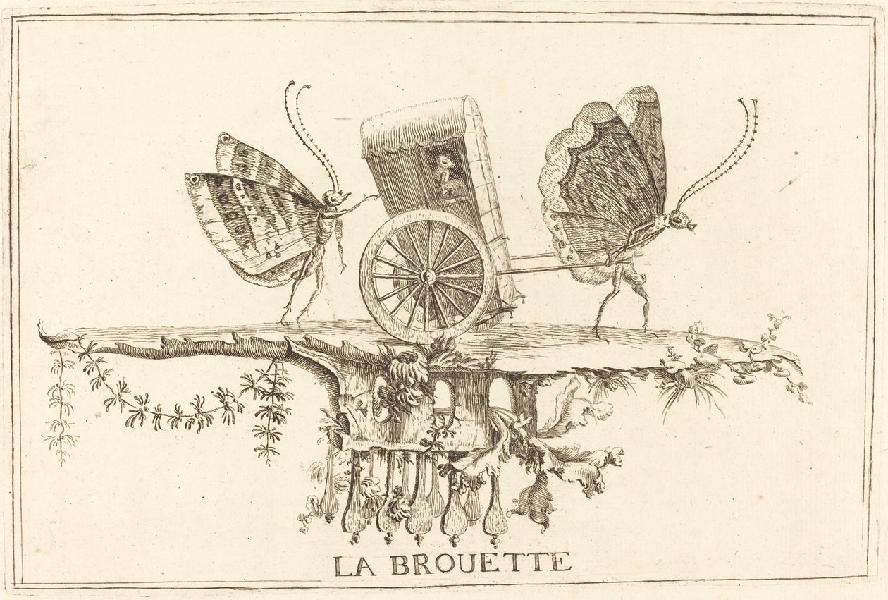 El arabası by Charles Germain de Saint Aubin
