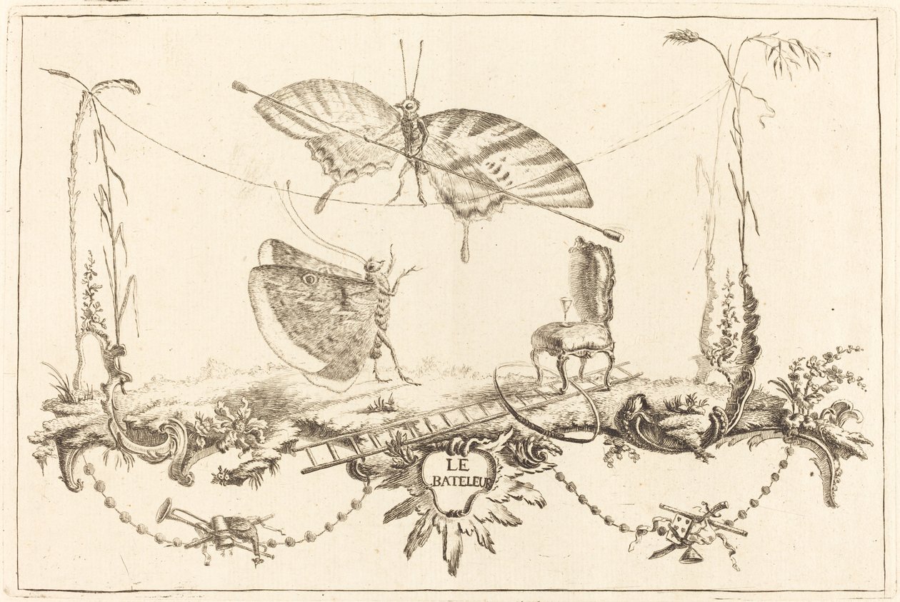 Le Bate by Charles Germain de Saint Aubin