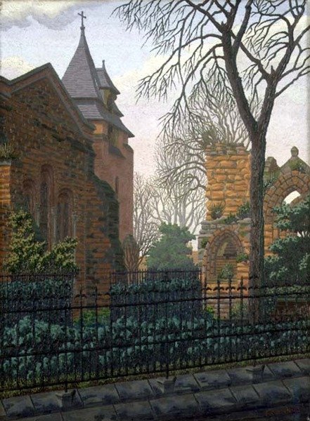 Aziz John Kilisesi, Chester by Charles Ginner