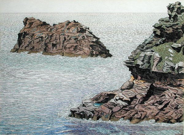 Meachard, Cornwall by Charles Ginner