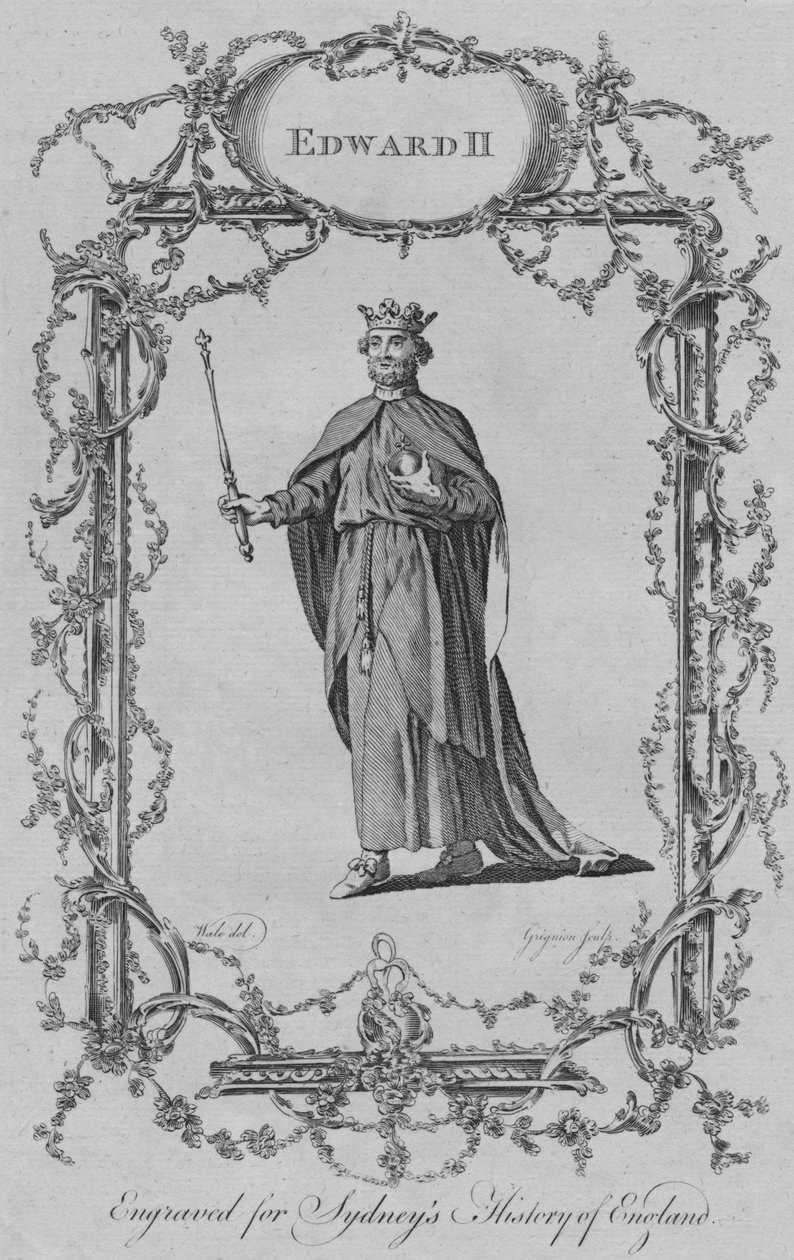 Edward II, 1773. by Charles Grignion