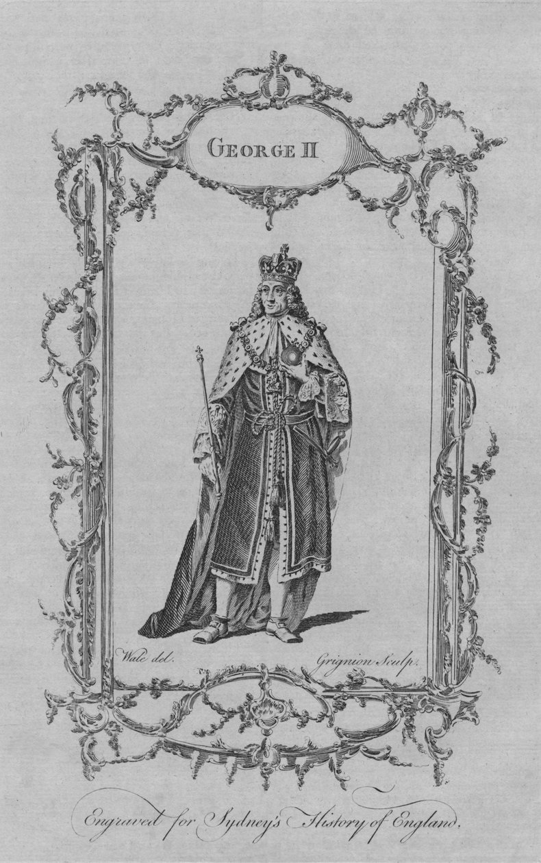 George II, 1773. by Charles Grignion
