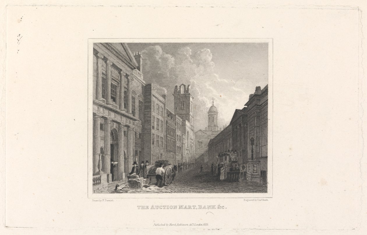 Müzayede Mart, Bank & C. by Charles Heath