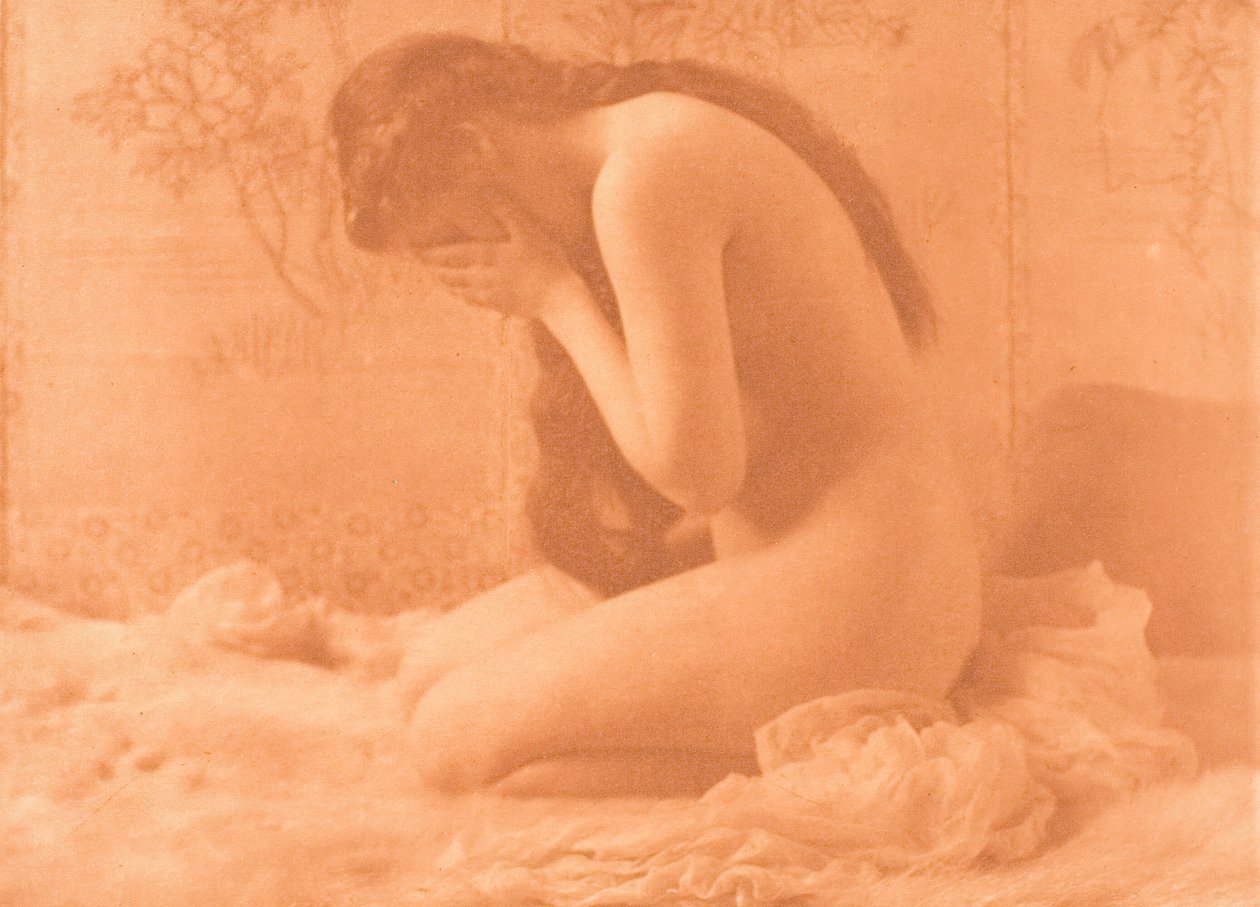 Ağlayan Magdalen, c. 1897. by Charles I. Berg